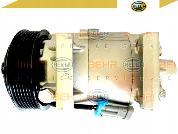 фото №3, Hella компрессор кондиционера renault grand scenic