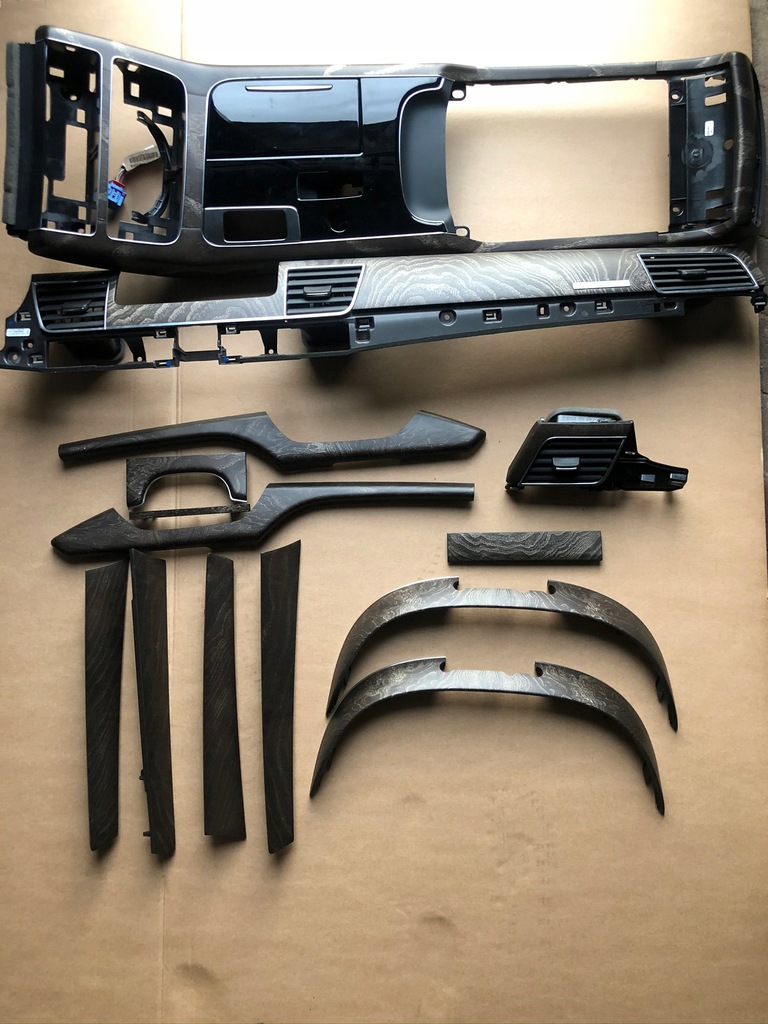 фото №10, Audi a8 d4 drewno декори накладки декоративні braungold gq2 rse