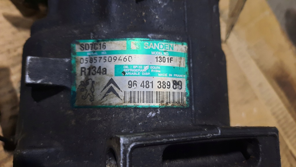 фото №6, Компрессор кондиционера peugeot 407 2.0d 04r