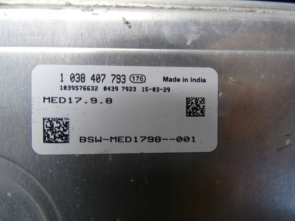 фото №6, Бортовой компьютер блок управления двигателя 1.6 t gdi hyundai i30 ii tuscon 39199-2b302