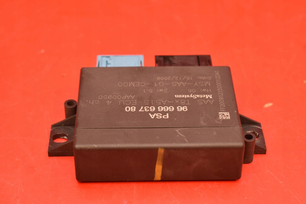 фото №5, Блок управления модуль парковки pdc 9666663780 peugeot 3008 1 i 10-13