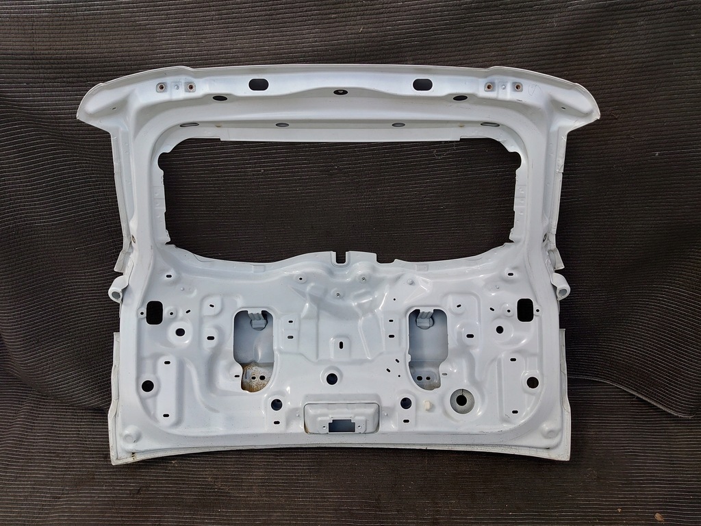 фото №8, Крышка багажника багажника renaut clio iv белый kombi