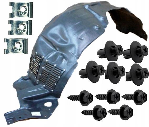 фото №1, Lexus rx al10 2009 -2012 підкрилок кліпси перед правий