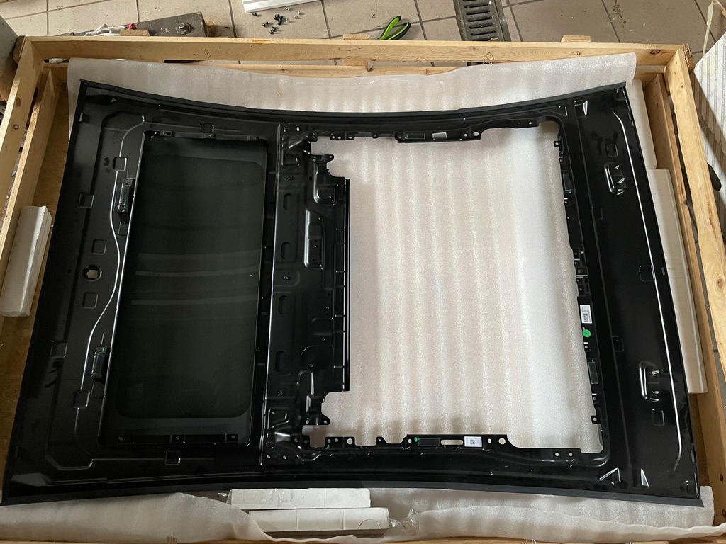 фото №3, Alfa romeo giulia solar крыша голый do wklejenia oem