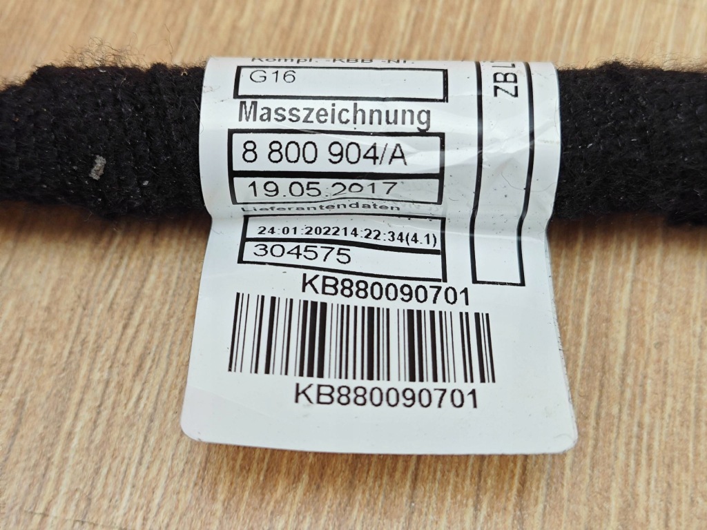 Оригінальна джгут шланг bmw 8 g16 gran купе f93 8800907 8800904 30km Зі Шроту