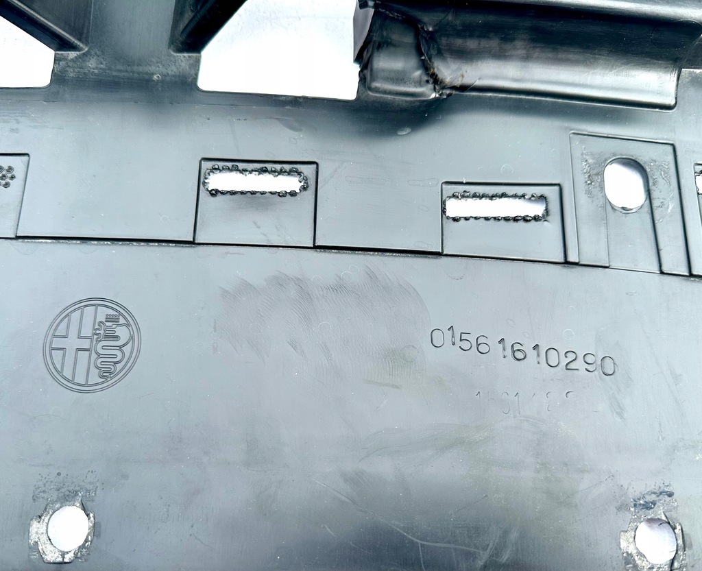 фото №11, Alfa romeo giulia veloce 2016 - захист плита pod бампер перед оригінал оригінальний номер