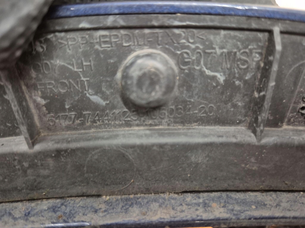 фото №9, Bmw x7 g07 18- suv m-pakiet молдинг крила перед правий 5177-7441125