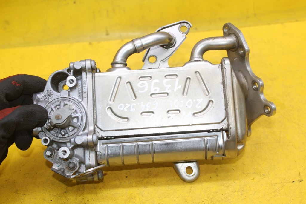 фото №7, Радіатор вихлопних газів egr mercedes w213 w205 w177 w247 a6541401700 2.0 cdi