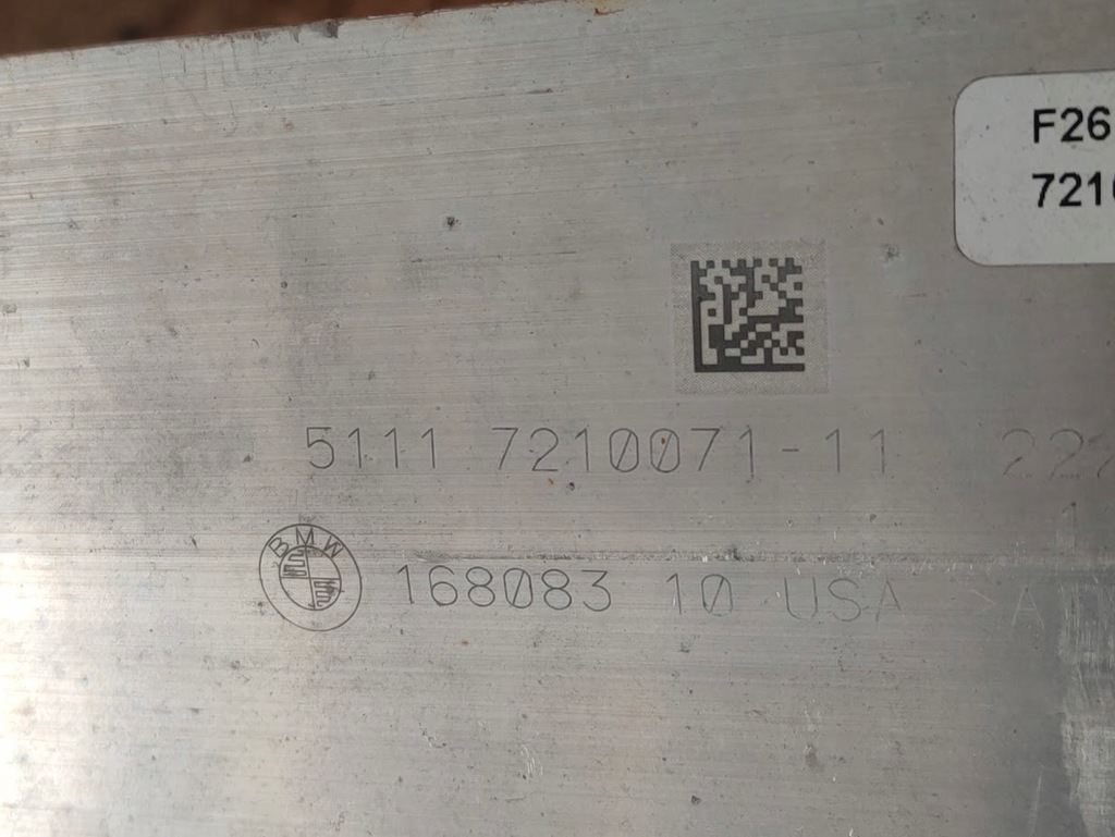 фото №7, Балка pod бампер задняя bmw x4 f26 7210071