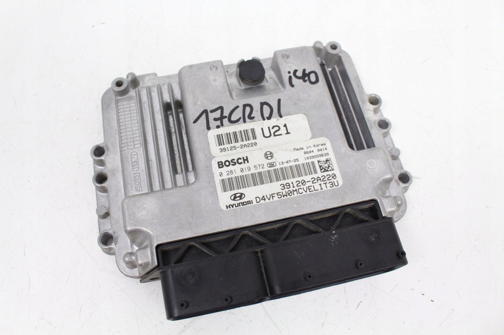 фото №1, Бортовой компьютер 39120-2a220 hyundai i40 1.7 crdi d4fd