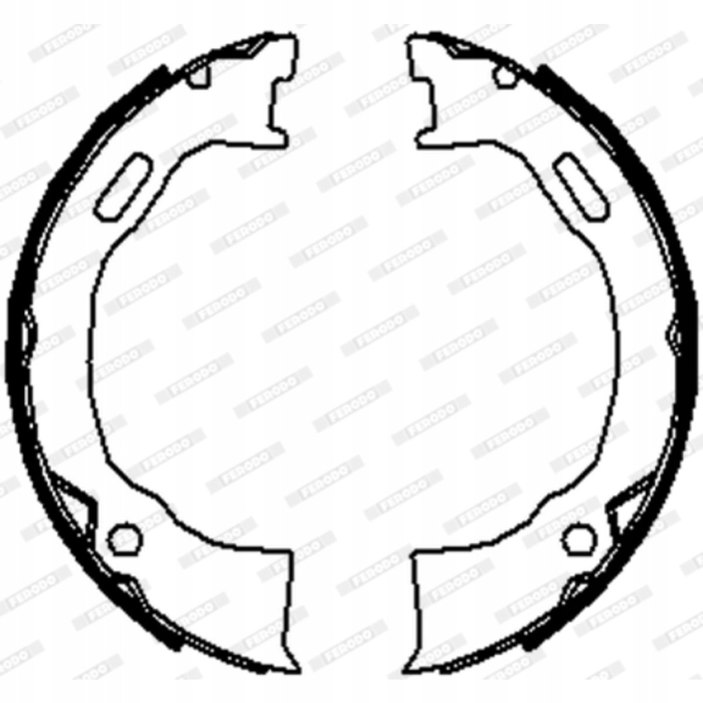 Тормозные колодки тормозные ferodo fsb4070 Доставка