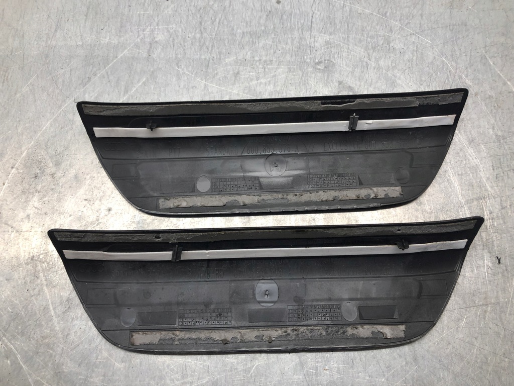 фото №8, Audi q3 8u s line накладки накладки пороговые kpl оригинал