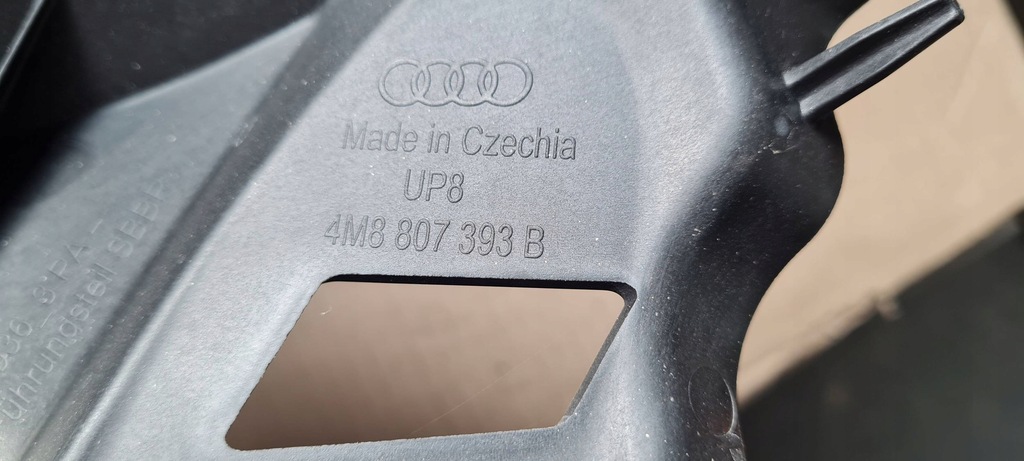 фото №12, Sq8 4m rsq8 q8 напрямна кронштейн кронштейн бампера лівий задня 4m8807393b