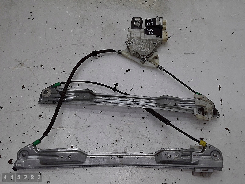 фото №1, 2005 citroen c5 регулятор стекло 9649304380