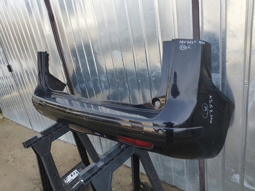 фото №9, Бампер задняя задний pod датчики pdc peugeot 5008 i lata 2009-2013 цвет ktvd