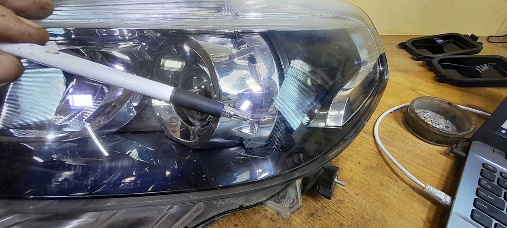 фото №6, Koleos lift лампа лівий перед лінза 12r оригінал