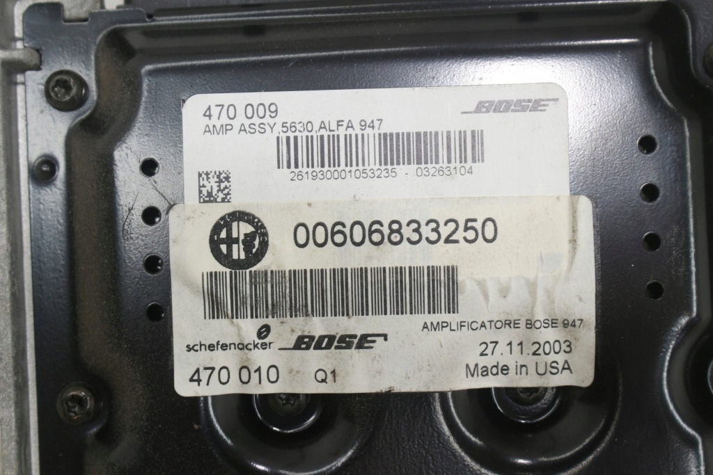 Підсилювач 00606833250 alfa romeo gt Ціна