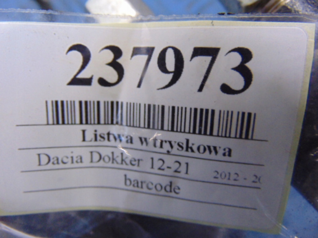 Dacia dokker i 1.5dci молдинг впрыскная h8201157327 с Разборки