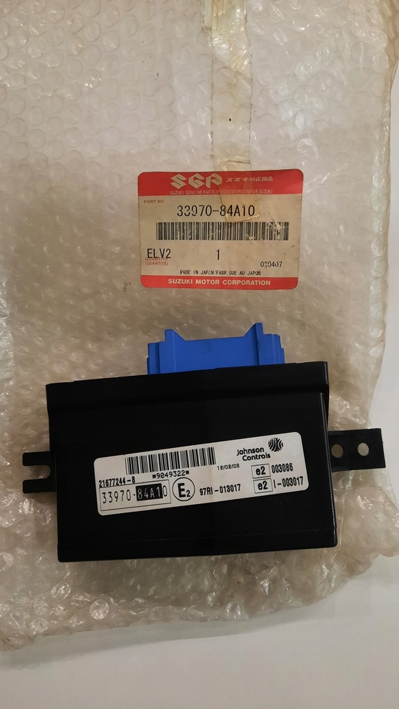 фото №5, Блок управления модуль иммобилайзер 33970-84a10 suzuki jimny