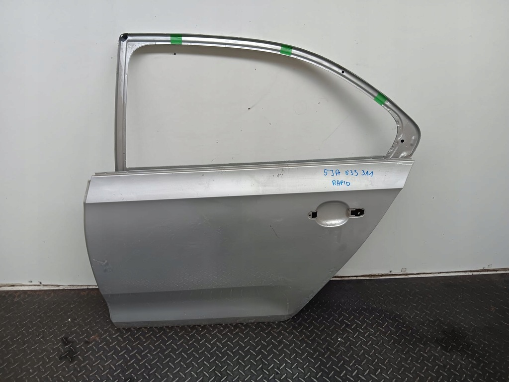 фото №1, Двері лівий задня skoda rapid 5ja833311
