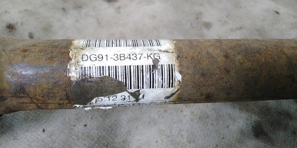 фото №4, Mondeo mk5 привідний вал ліва автоматична коробка передач 16r 2,0 tdci orygina