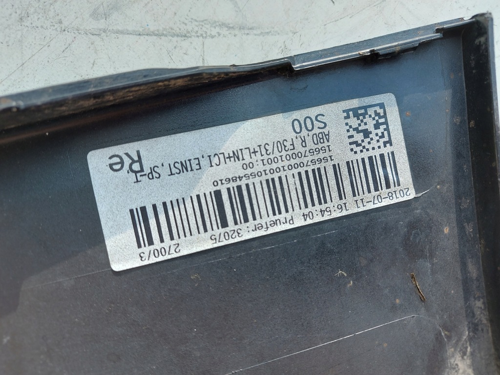 фото №9, Bmw 3 f30 f31 lift порог молдинг порог правая