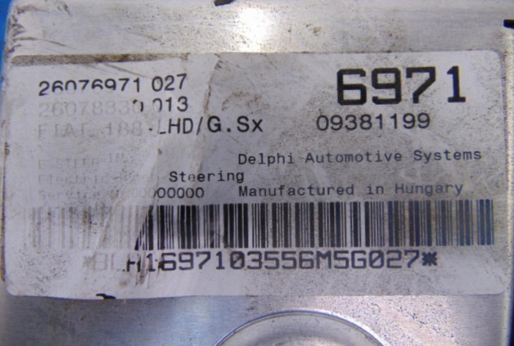 фото №7, Fiat punto ii 1.2 колонка рулевая 697109381199