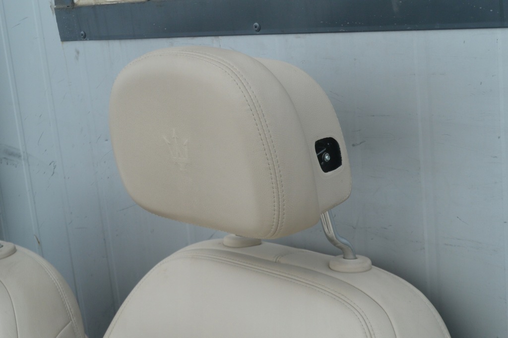 фото №6, Maserati quattroporte vi сиденья заднее сиденье кожа krem