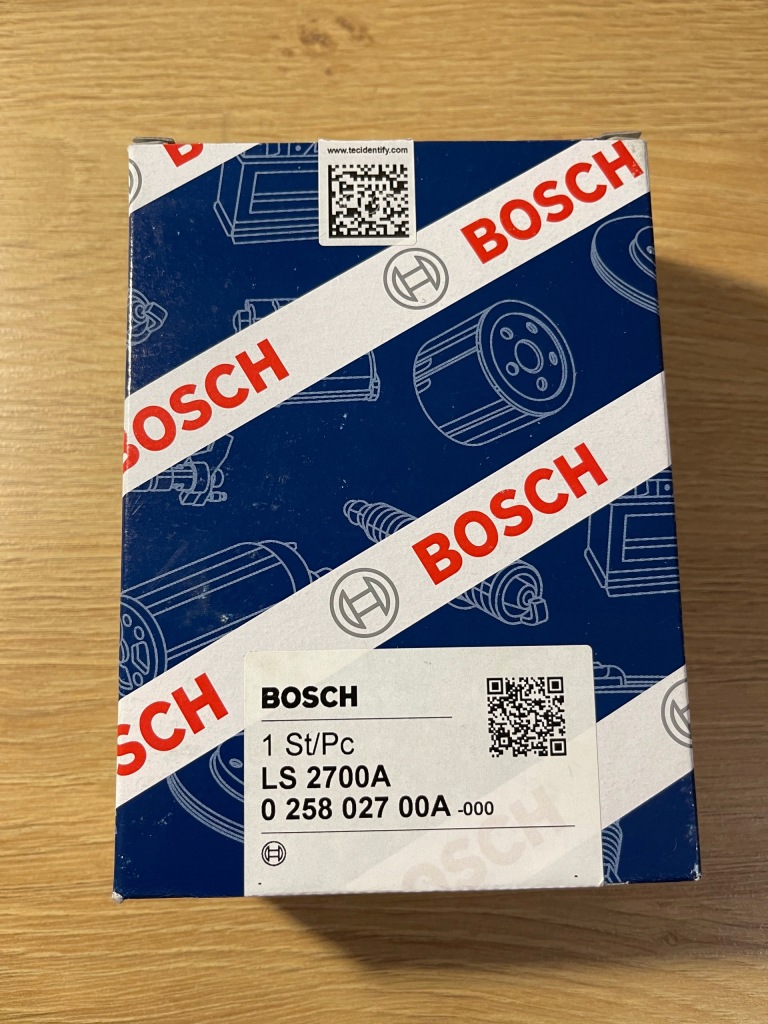 Bosch 258 027 00a датчик лямбда-зонд Оригинал