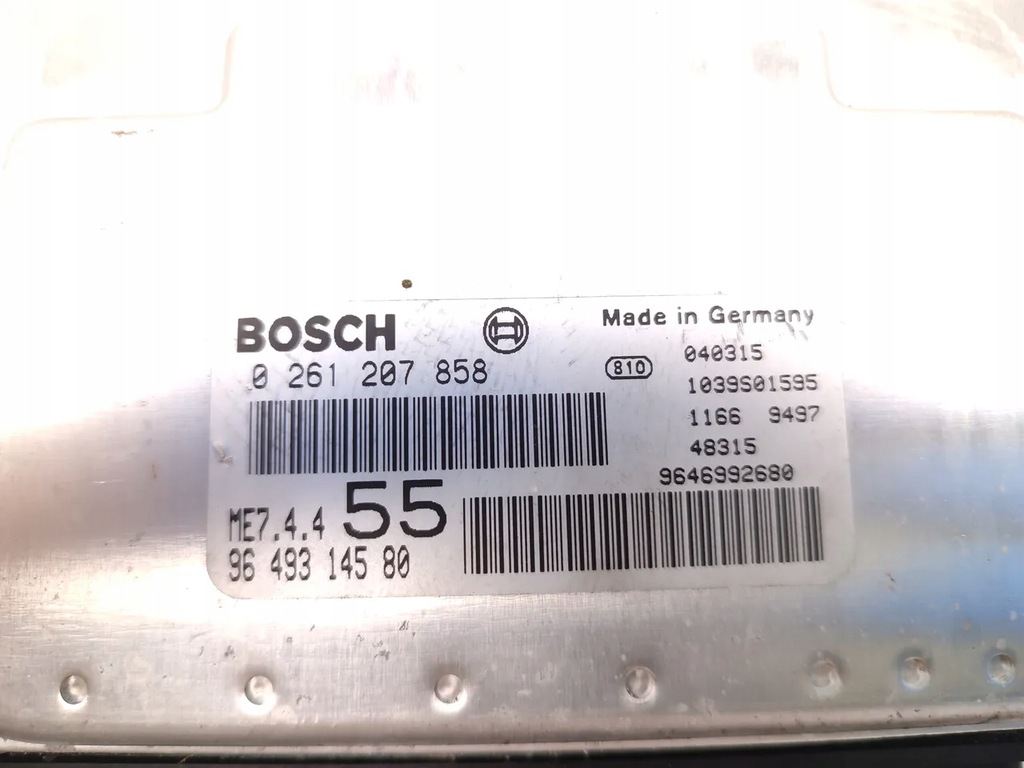 фото №7, Citroen c3 блок керування / модуль ecu 1.4 i bivalent бензин 54kw 73 hp 2002