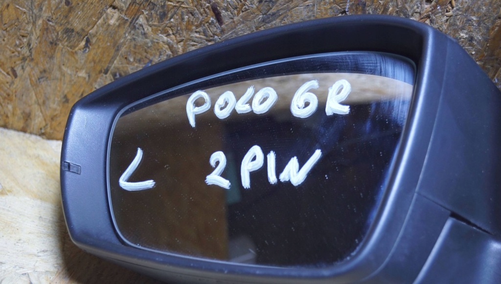 фото №11, Дзеркало ліва vw polo 6r v 2 pin l1288