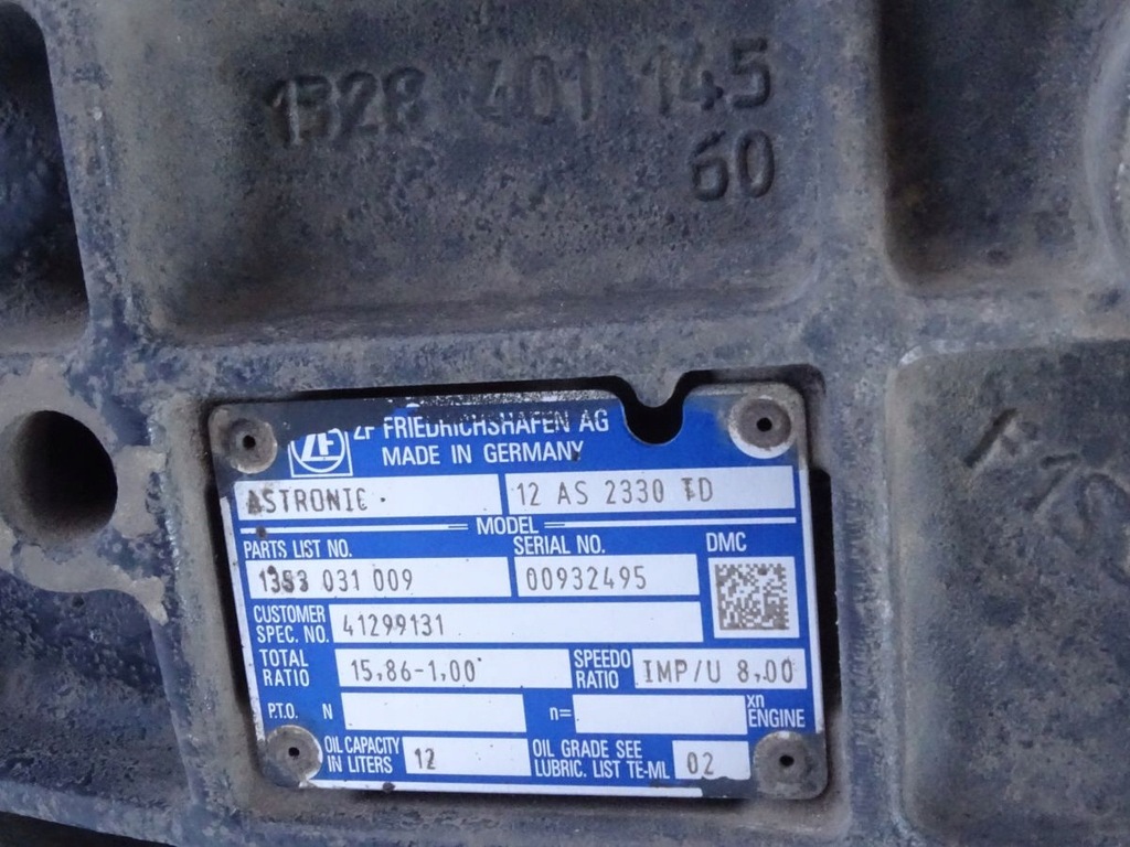 фото №9, Iveco stralis hi-way 13- cursor 11 e6 коробка передач передач astronic 12as2330td