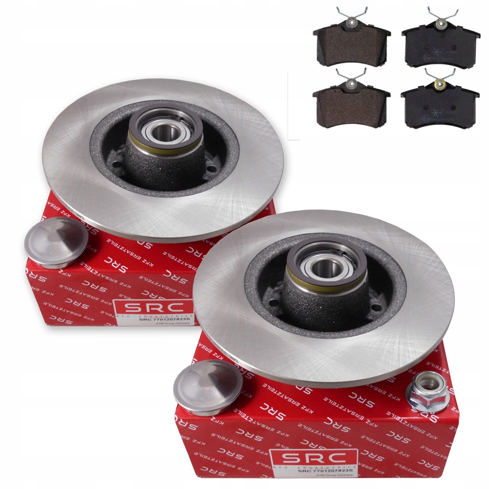 фото №1, Гальмівні диски гальмівні підшипник гальмівні колодки задня renault clio iii megane ii modus twingo