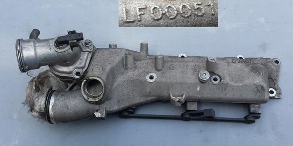 фото №1, Коллектор всасывающий правый mercedes lf00051