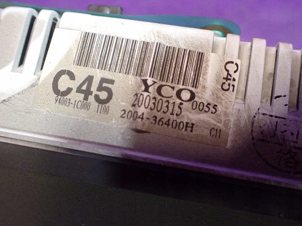 фото №7, Hyundai getz 02-05 1.3 82km счетчик приборы 94003-1c000