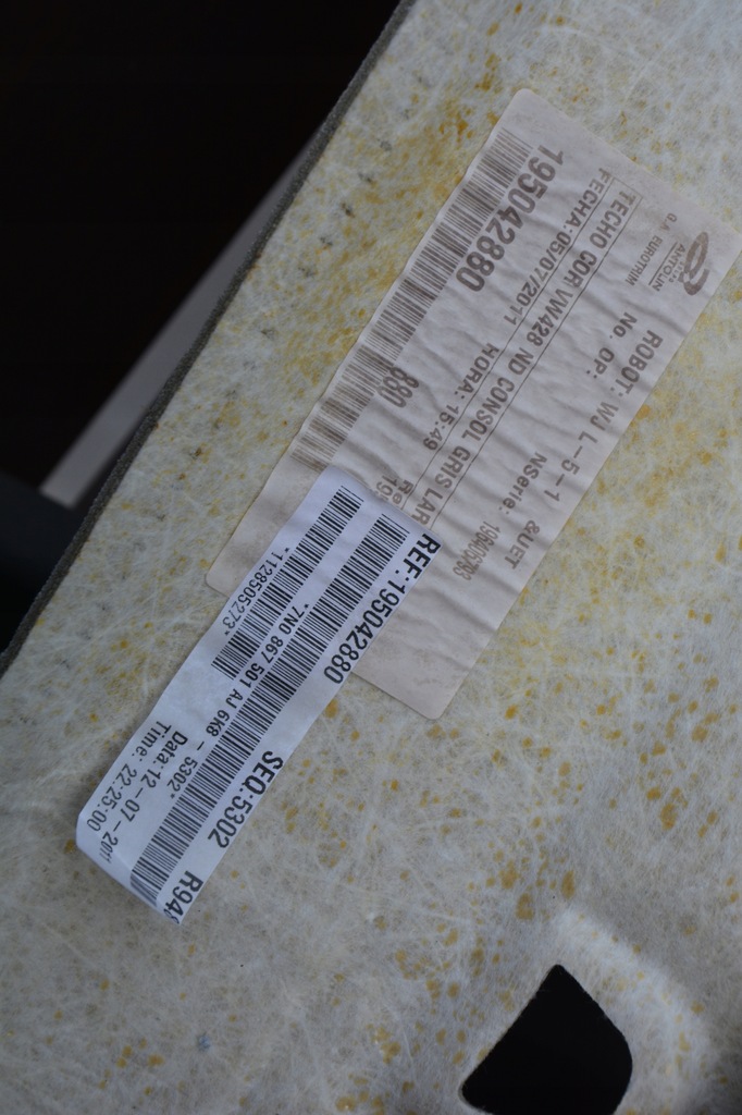 фото №14, Стеля vw sharan seat alhambra 7n0867501aj 6k8