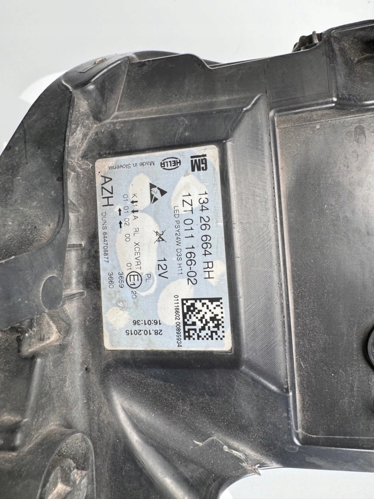 фото №6, Лампа правая перед opel insignia a lift ксенон