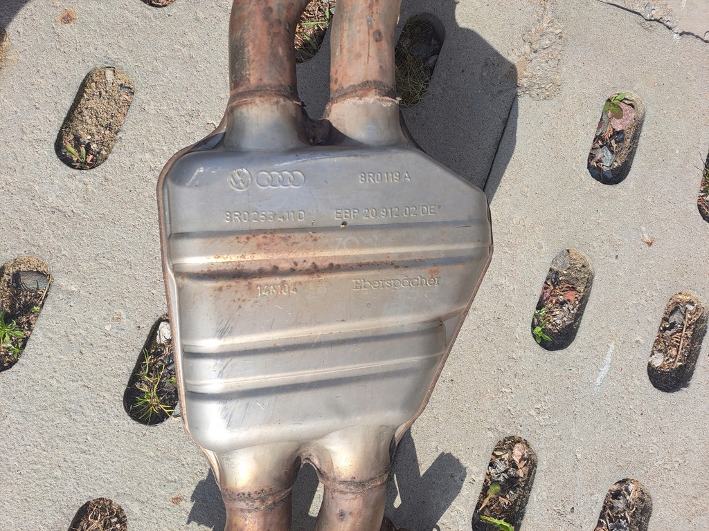 фото №11, Audi q5 гаситель выхлоп активный 8r0253411d