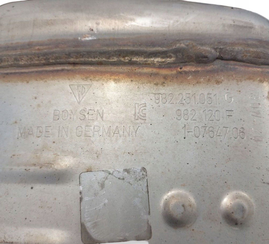 фото №8, Гасник вихлоп наконечник porsche 718 boxster cayman 982 982251051 оригінал