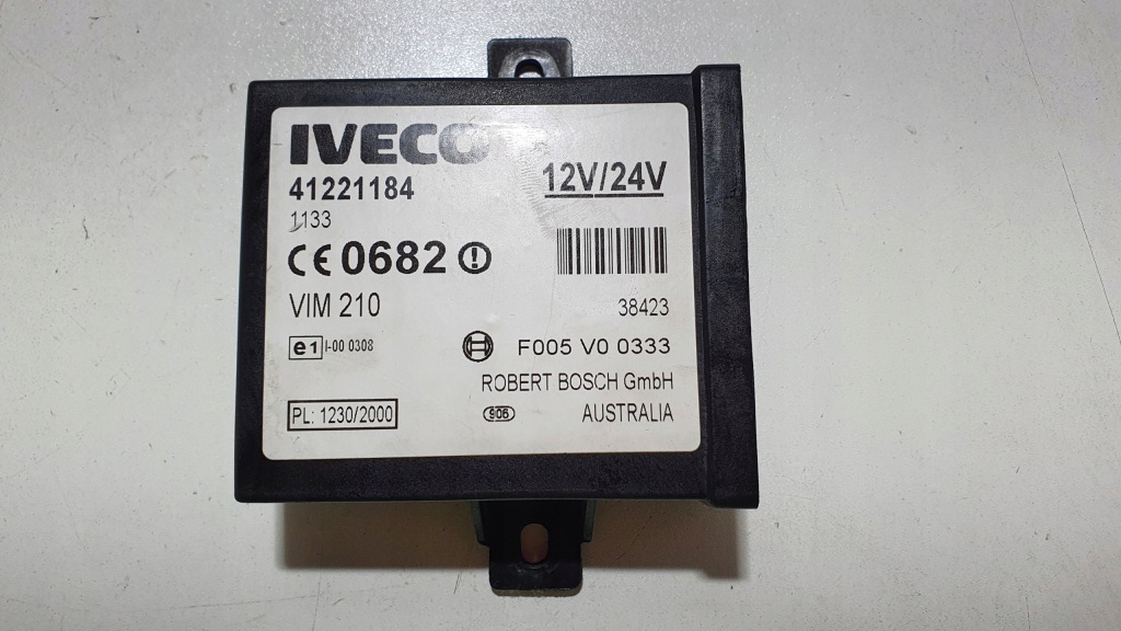 фото №1, Блок управления модуль иммобилайзер iveco daily 41221184