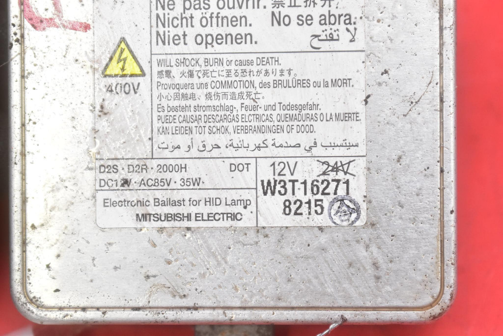 фото №9, Перетворювач ксенон ксенон права w3t16271 citroen c-crosser 07-13