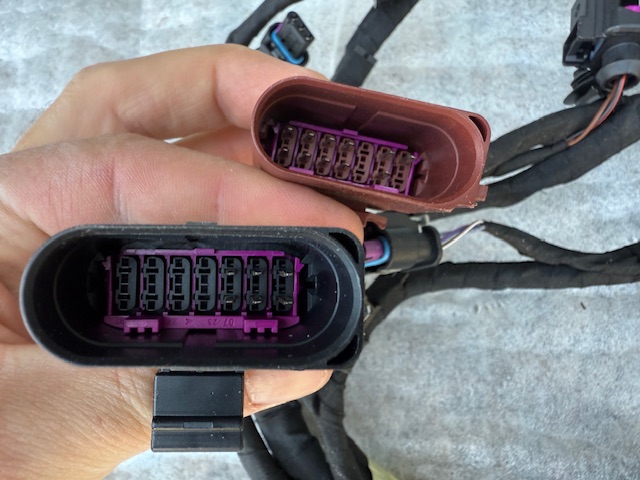 фото №7, Audi q8 4mn жгут кабели электропроводка бампер перед передняя pdc 4m8971095hl