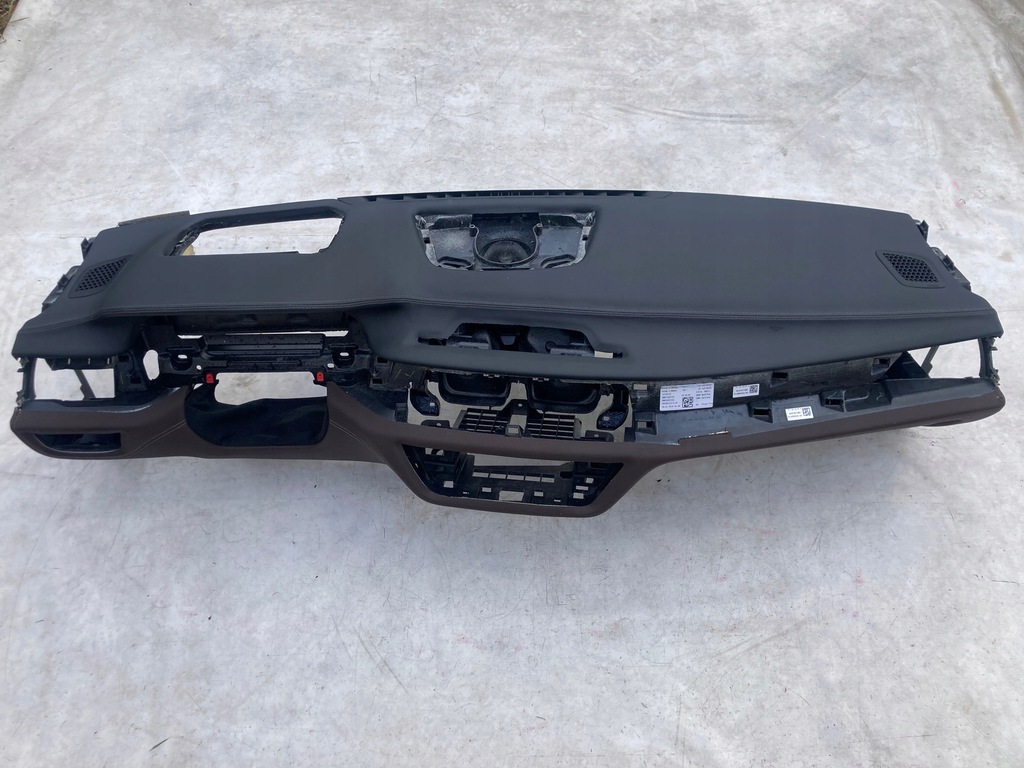 фото №5, Bmw 7 g11 g12 hud коричнева панель приладів панель приладів консоль подушки безпеки ремені