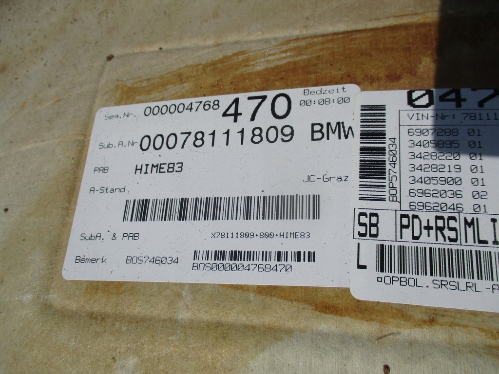 фото №9, Bmw x3 e83 стеля pod панорама панорама sandbeige