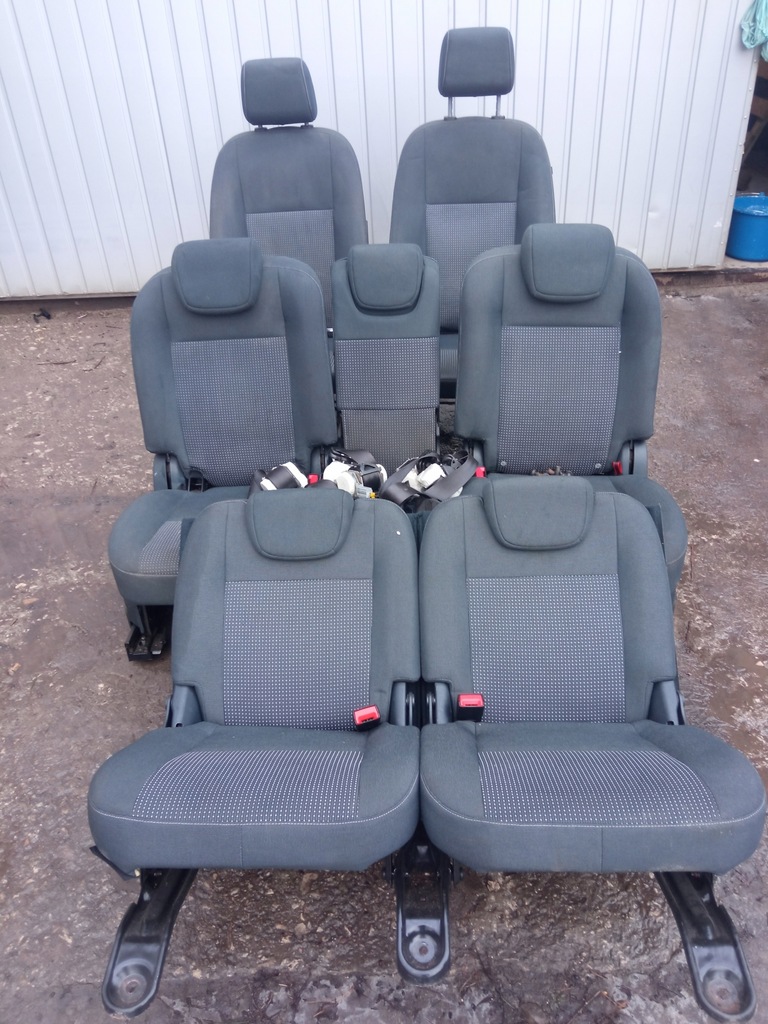 фото №1, Ford c-max grand сидіння 2 3 ряд ремені trend