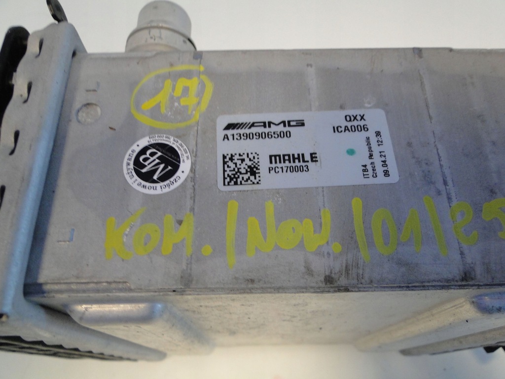 фото №8, Mercedes интеркулер a 177 cla 118 gla glb 247 a1390906500 45 amg m139