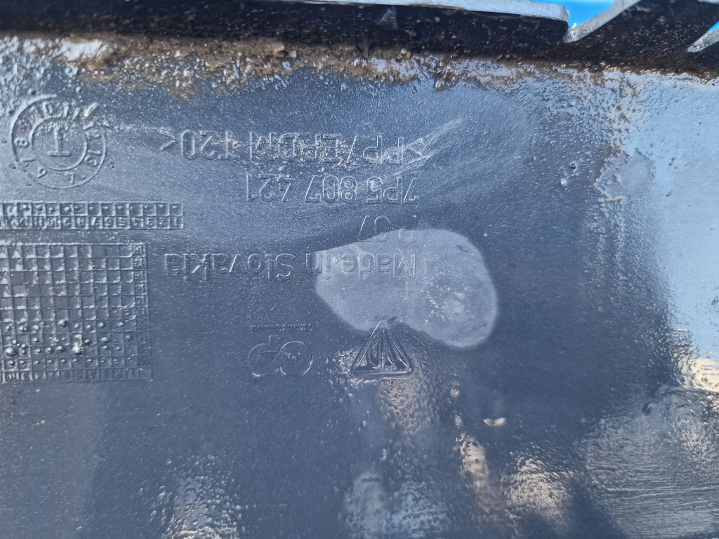 фото №12, Porsche cayenne 2 ii 7p5 бампер задня задній + напрямні 7p5807421 ba4