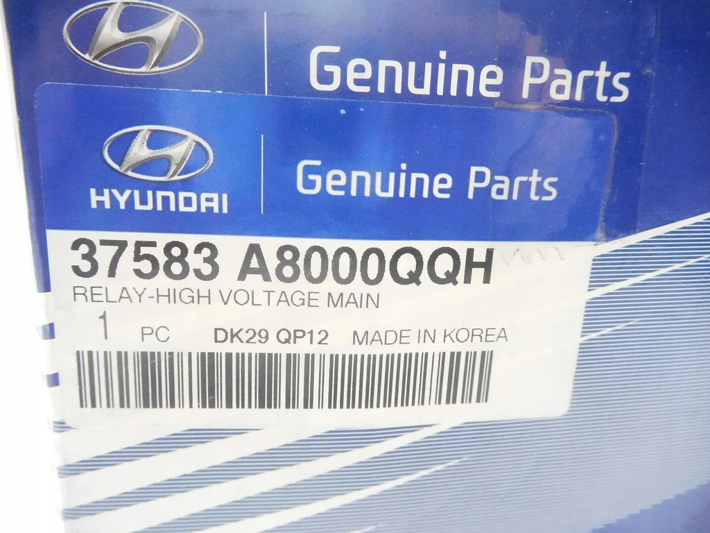 фото №7, Реле главный wysokiego напряжения hyundai sonata hybrid 37583 a8000qqh