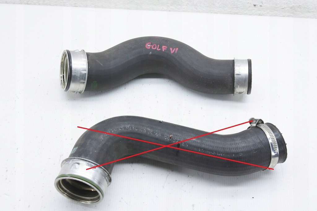 фото №1, Vw touran golf vi wąż труба інтеркулер