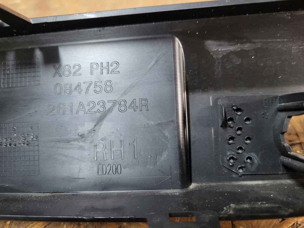 фото №11, Renault trafic iv 4 молдинг бампера передній перед права pdc